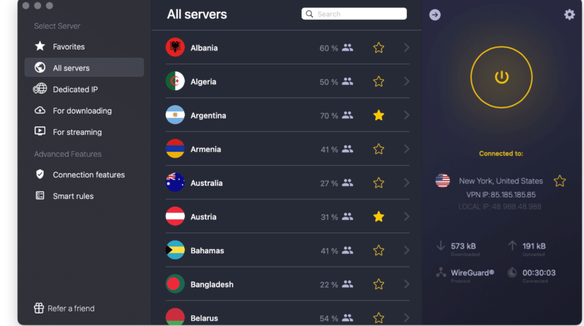 CyberGhost VPN is a virtual private network service that protects your personal data online with advanced encryption and IP address anonymization.