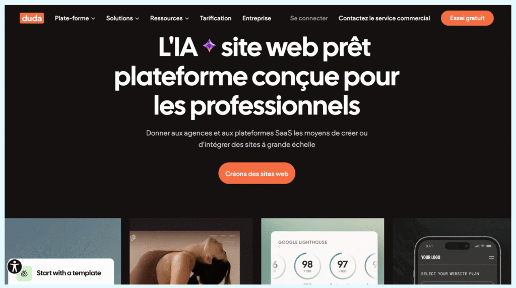Top 14 plateformes pour créer un site web avec IA : Comparatif 2026