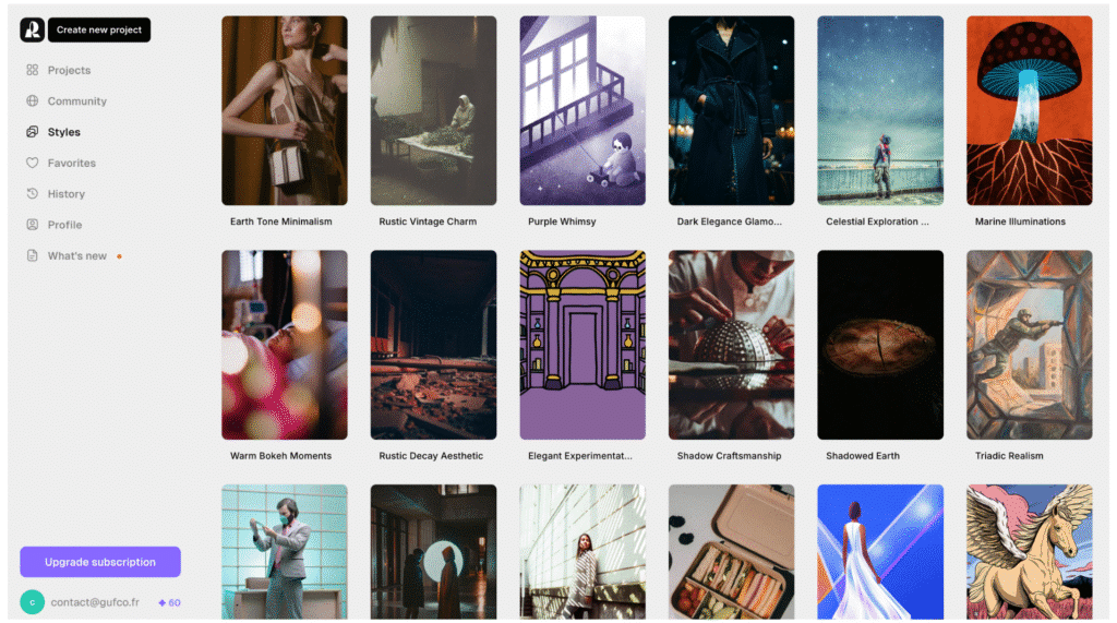 Recraft est un générateur d’illustrations et d’images vectorielles propulsé par l’intelligence artificielle. Conçu pour les designers, graphistes et créateurs