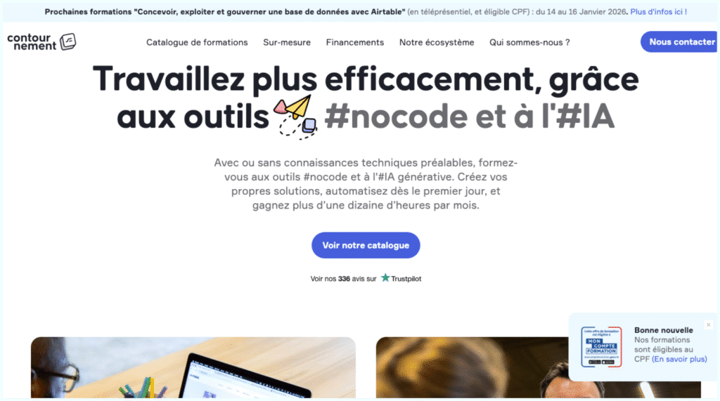 Top 5 formations pour maîtriser le No Code et l’automatisation