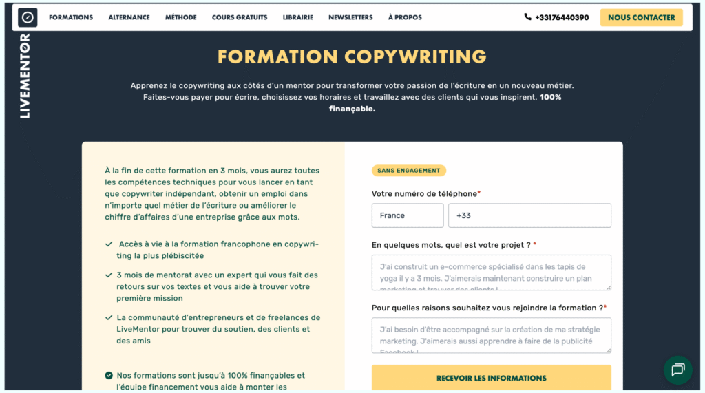 Top 5 des meilleures formations en copywriting en 2025