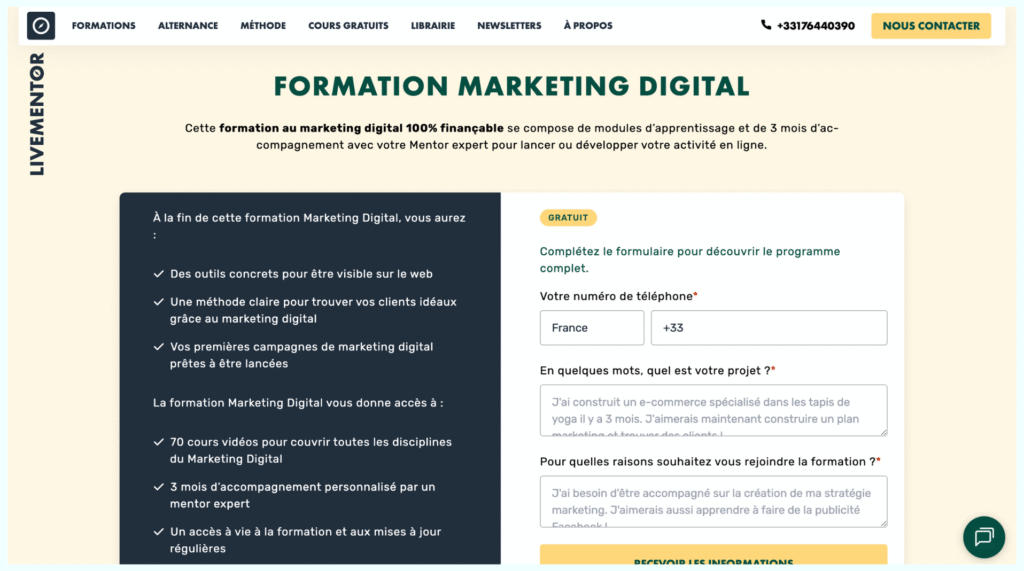 Marketing digital 2026 : notre comparatif des 4 meilleures formations pour apprendre, progresser et développer votre carrière ou votre business en ligne.