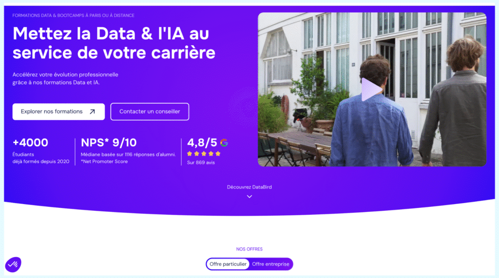 Les Top 7 des meilleures formations IA en 2025
