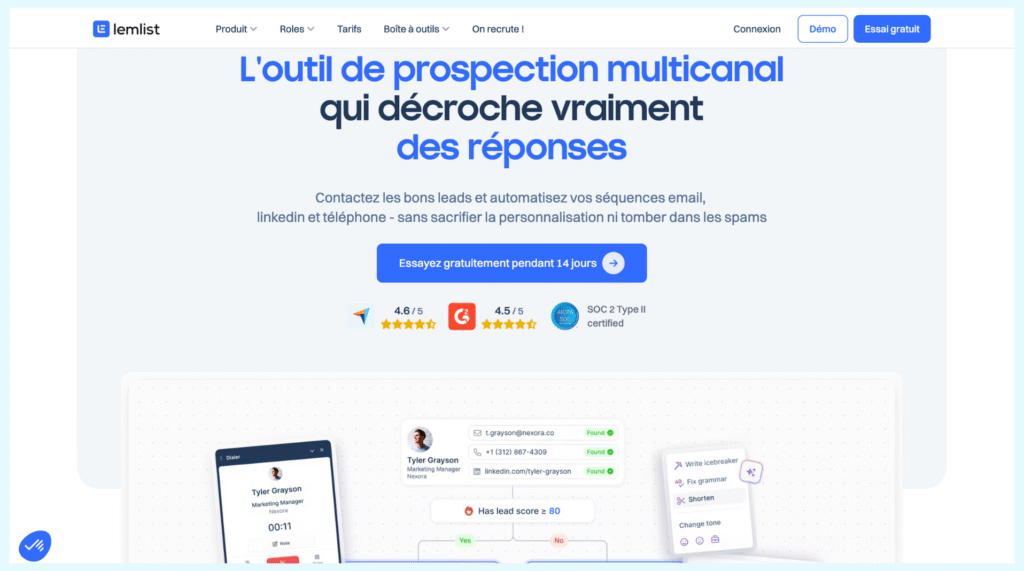 Les 10 meilleurs logiciels de prospection commerciale en 2025 : Comparatif et avis
